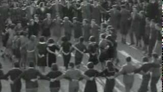 Archival Footage Jews Dancing the Hora in Munkács [upl. by Adnerol529]