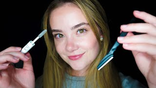 ASMR SHAVING PLUCKING amp SHAPING Your Eyebrows ROLEPLAY Up Close Whispers For Sleep [upl. by Akemal]