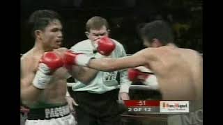 FULL FIGHT  Marco Antonio Barrera vs Manny Pacquiao DAZN REWIND [upl. by Acirret]