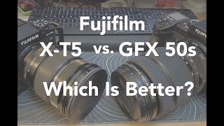 Fujifilm GFX vs XT5  Which is Better [upl. by Assinna]