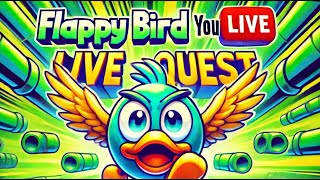 Flappy Bird Quest to 1000 shorts livestream gaming games challenge [upl. by Ramsay]