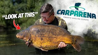 Proper Fishing at Carp Arena Belgium  Danny Fairbrass [upl. by Nwahsad]