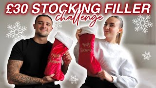 £30 STOCKING FILLER CHALLENGE WITH BOYFRIEND [upl. by Zeitler97]