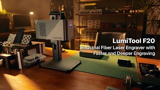 LumiTool 20W Fiber Laser Engraver 10X Faster amp AI Design [upl. by Pressey]