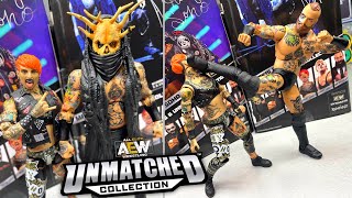 AEW UNMATCHED 6 MALAKAI BLACK amp RUBY SOHO FIGURE REVIEW [upl. by Lasko709]