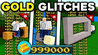 3 GOLD GLITCHES you MUST USE  Build a boat for Treasure ROBLOX [upl. by Kamat694]