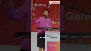 Ein faires Rentensystem gegen Altersarmut wagenknecht bsw rente Brandenburg wahlen [upl. by Annail920]