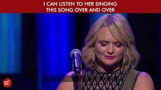 Storms Never Last with Lyrics  Miranda Lambert [upl. by Ontine]