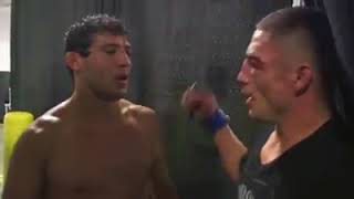 Diego Sanchez and Gilbert Melendez Post Fight [upl. by Clim]