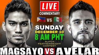 🔴LIVE Mark Magsayo vs Isaac Avelar Full Fight Commentary  Lienard Sarcon vs Frank Gonzalez [upl. by Henebry]