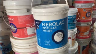 Nerolac paint 🌺Popular primer 🌸Premium primer me kya fark hai [upl. by Amathist]