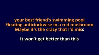 The Wombats  Turn  Karaoke Instrumental Lyrics  ObsKure [upl. by Anceline]