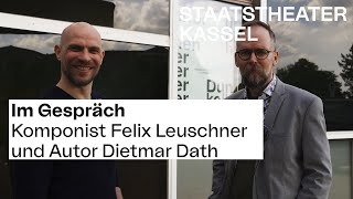 IM GESPRÄCH  Felix Leuschner und Dietmar Dath [upl. by Lered540]