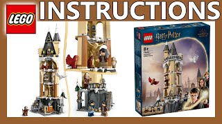 LEGO instructions  Hogwarts Castle Owlery  76430  LEGO Harry Potter 2024 [upl. by Odnaloy]