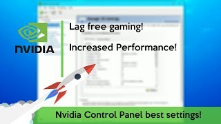 How to Optimize Nvidia Control Panel for Gaming best settings [upl. by Nytsyrk893]