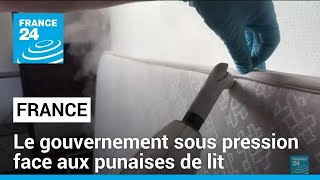 France  fermetures décoles et gouvernement sous pression face aux punaises de lit • FRANCE 24 [upl. by Arataj]