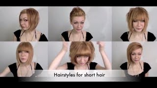 Hairstyles for short hair [upl. by Courtney512]