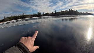 Is it really winter Gunflint Trail Winter Update [upl. by Nollad535]