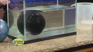 Floating Bowling Balls  Cool Science Experiment [upl. by Renata848]