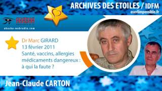 Médicaments dangereux  à qui la faute   Marc GIRARD [upl. by Rehoptsirhc]