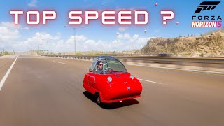 Top Speed of Peel Trident  Forza Horizon 5 [upl. by Eadas405]