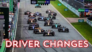 SHOCKING F1 2025 Driver Lineup Predictions REVEALED [upl. by Rennat593]