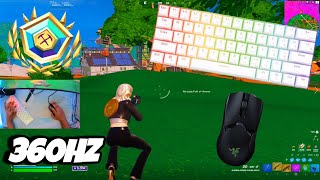 GK61 ASMR Chill🤩 Arena Gameplay🏆 Satisfying Keyboard Fortnite 360 FPS Smooth 4K [upl. by Alexandre]