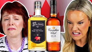 Irish People Try Canadian Whisky [upl. by Sorazal664]