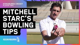 Mitchell Starcs Bowling Tips Updated 2023  Kookaburra Cricket [upl. by Tavis179]