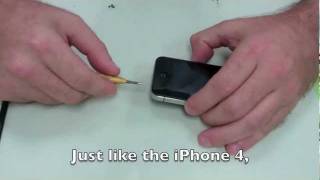 IPhone 4S Battery Replacement and Install [upl. by Alison]