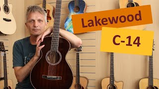 Lakewood C14 Akustikgitarre  Shape of my heart Played by Ingmar Winkler  Musik Bertram [upl. by Ahsenauj73]