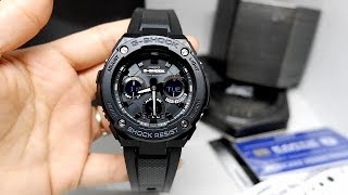 CASIO GSHOCK GSTEEL GSTS100G1B ORIGINAL UNBOXING BEST SELLER [upl. by Rennat]