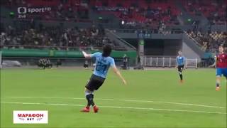 Gol Cavani Uruguay vs República Checa [upl. by Benedetto882]