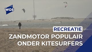 Zandmotor populair onder kitesurfers [upl. by Hsekar]