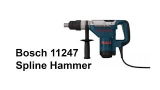 Bosch 11247 Spline Combination Hammer [upl. by Molli736]