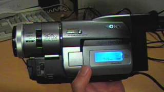 1999 Sony Digital8 camcorder review amp test [upl. by Sara]