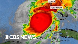 Latest details on Hurricane Milton with landfall expected in Florida [upl. by Dolley]