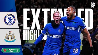 Chelsea 11 Newcastle 42 on PENALTIES  EXTENDED Highlights  Carabao Cup QuarterFinal 2324 [upl. by Esirtal237]