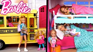 Barbie Sisters Morning to Night Routine School Life Episodes  Titi Toys amp Dolls [upl. by Papagena]