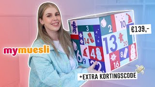 MYMUESLI DELUXE ADVENTSKALENDER UNBOXING 2024 🎄  Make Me Blush [upl. by Saber879]