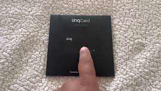 Linq Card tecnología NFC 🪪 🔥 la tarjeta presentacion digital  Unboxing [upl. by Annwahs362]