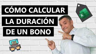 Cómo calcular la duración de un bono en Excel [upl. by Orsini582]