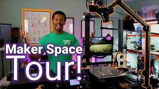 Inside My Maker Space 3D Printing and DIY Enthusiast Setup [upl. by Sprage]