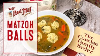 Gluten Free Matzoh Balls Recipe [upl. by Elfreda43]