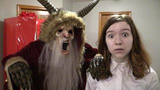 KRAMPUS IN OUR HOUSE SCARY [upl. by Slaohcin]