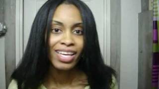 34 I Flat Ironed My Natural 4a4b Hair [upl. by Novak]