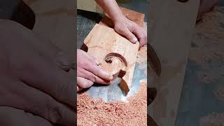 Wood furniture shape cutting process Good tools and machinery make work easy [upl. by Aitercul]