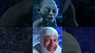 GOLLUM BEHIND THE SCENES  LOTR shorts [upl. by Yecam]