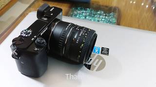 Sony A6000 with Nikon lens [upl. by Reivaj]