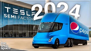 The 2024 Tesla Semi Update Is Here [upl. by Hemetaf]